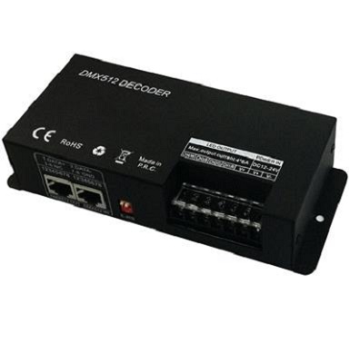 DMX512 Decoder  DC12-24V 4*8A