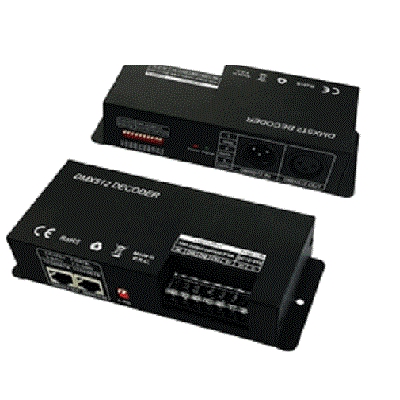 DMX512 Decoder  DC12-24V 3*8A