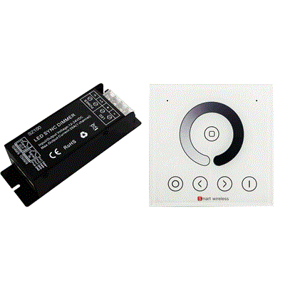 LED Sync Dimmer With RF Button Remote 86-type 